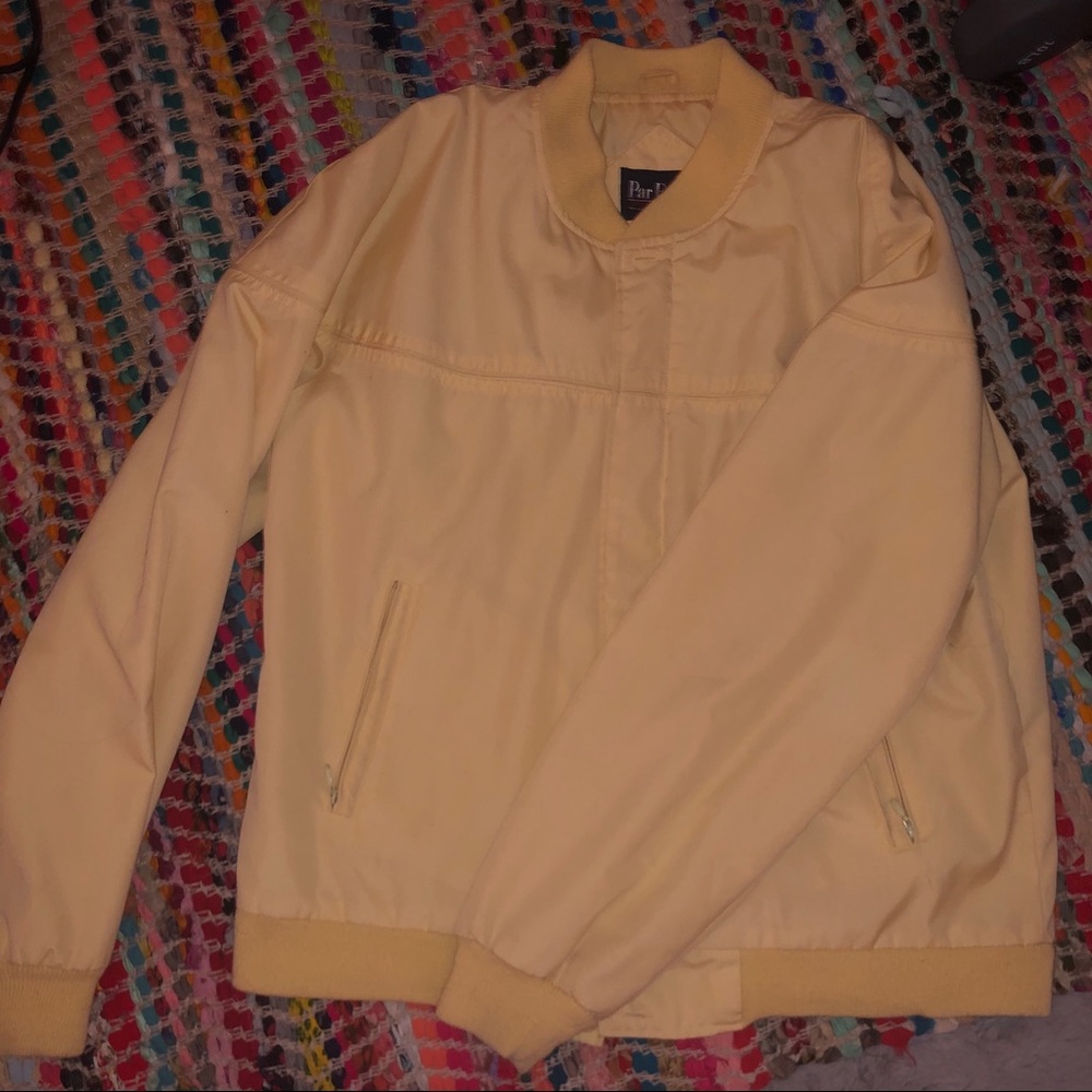 Yellow Windbreaker